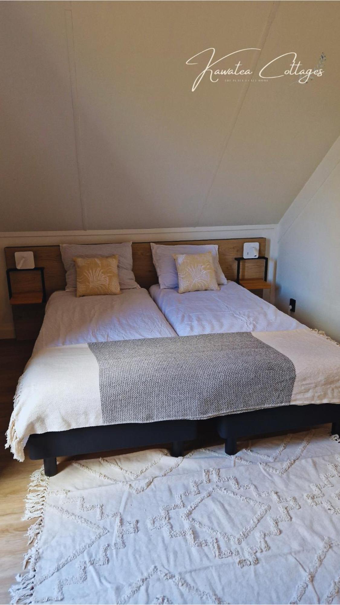 Lakeview 'Rotorua' 4-6 Pers By Kawatea Cottages Ewijk Eksteriør bilde